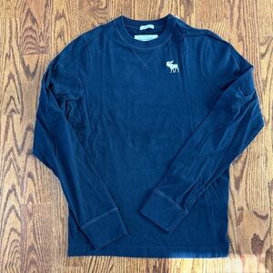 Abercrombie Kids long sleeve logo muscle Shirt